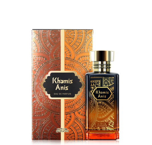 100 ml Eau de Parfume Khamis Anýzová Orientální Ovocná Vůně pro Muže a Ženy
