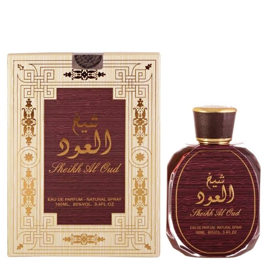 100 ml Eau de Perfume Sheikh Al Oud Kořeněná Dřevitá vůně pro Muže