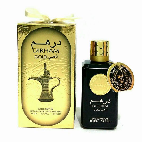 100 ml Eau de Perfume Dirham Gold Orientální Kořeněná vůně pro Muže 1 