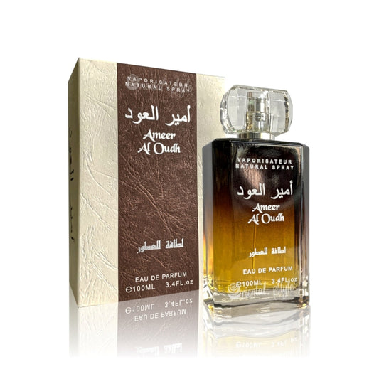 100 ml Eau de Perfume Ameer Al Oud Intenzivní Dřevitá Sladká a Oudová vůně pro Muže