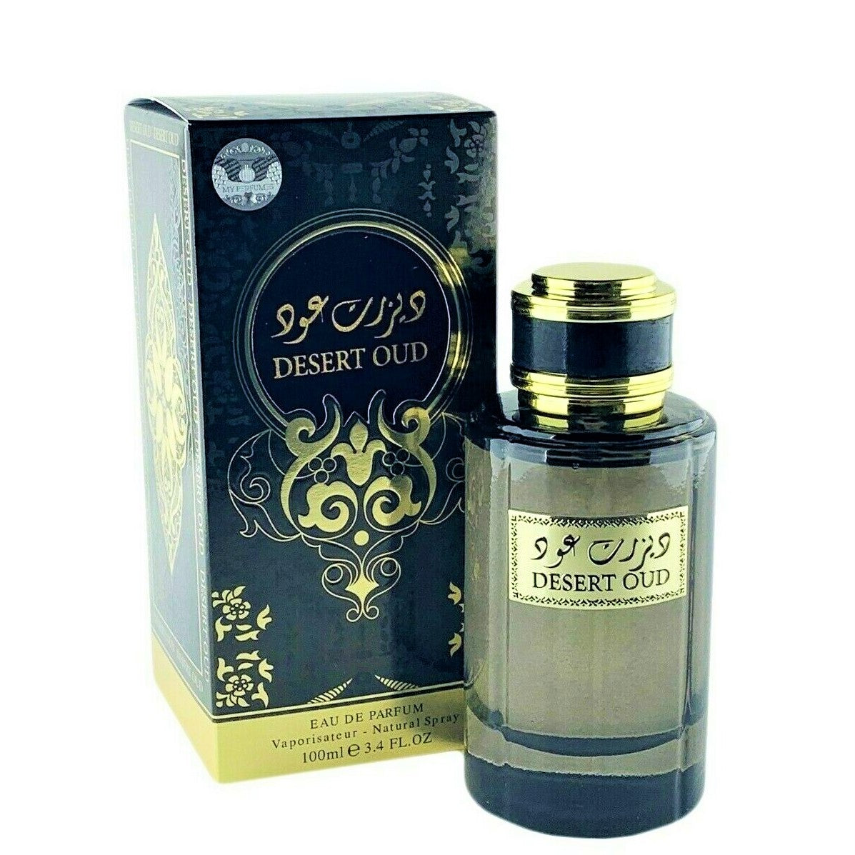 100 ml Eau de Perfume Desert Oud Břečťanová Pižmová Květinová vůně pro Muže 1 