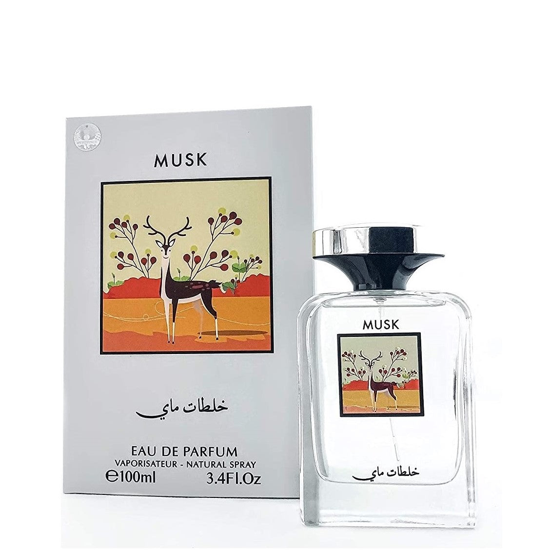 100 ml Eau de Perfume Musk Kořeněná Dřevitá vůně pro Muže a Ženy 1 