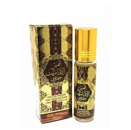 10 ml Parfémový Olej Shams Emarat Kořeněná Květinová Vanilková Vůně pro Ženy