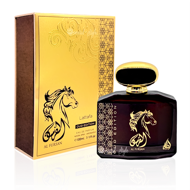 100 ml Eau de Perfume Al Fursan Vanilková a Dřevitá vůně pro Muže a Ženy