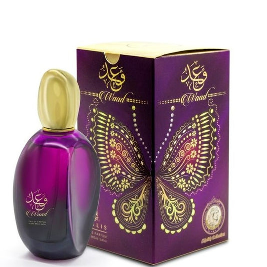 100 ml Eau de Parfume Waad Pikantní květinová pudrová vůně pro ženy