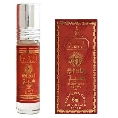 6 ml Parfémový olej Sheikh Pikantní orientální vůně pro muže