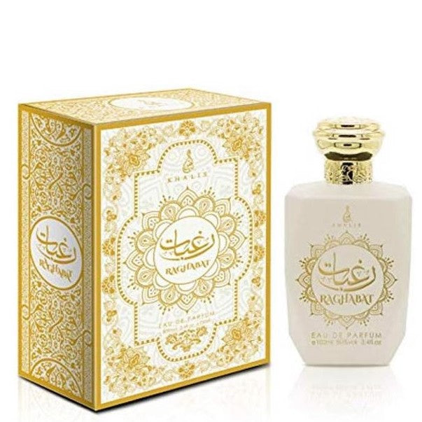 100 ml Eau De Perfume Raghabat Ambery Kožená Vůně Pro Muže 1 