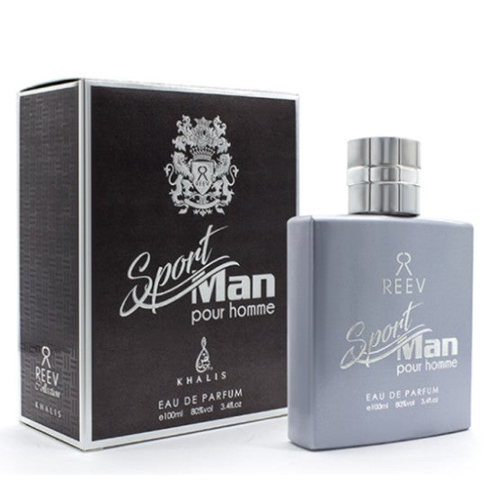 100 ml Eau de Perfume SPORT MEN Jantarová Pižmová Vůně pro Muže