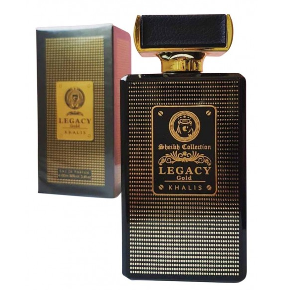 100 ml Eau de Perfume LEGACY GOLD Pižmová Květinová Vůně pro Muže 1 