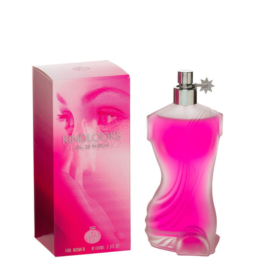 100 ml Eau de Parfume "KIND LOOKS WOMAN" Ovocná Kvetinová Vôňa pre Ženy,  s 3% obsahem esenciálních olejů