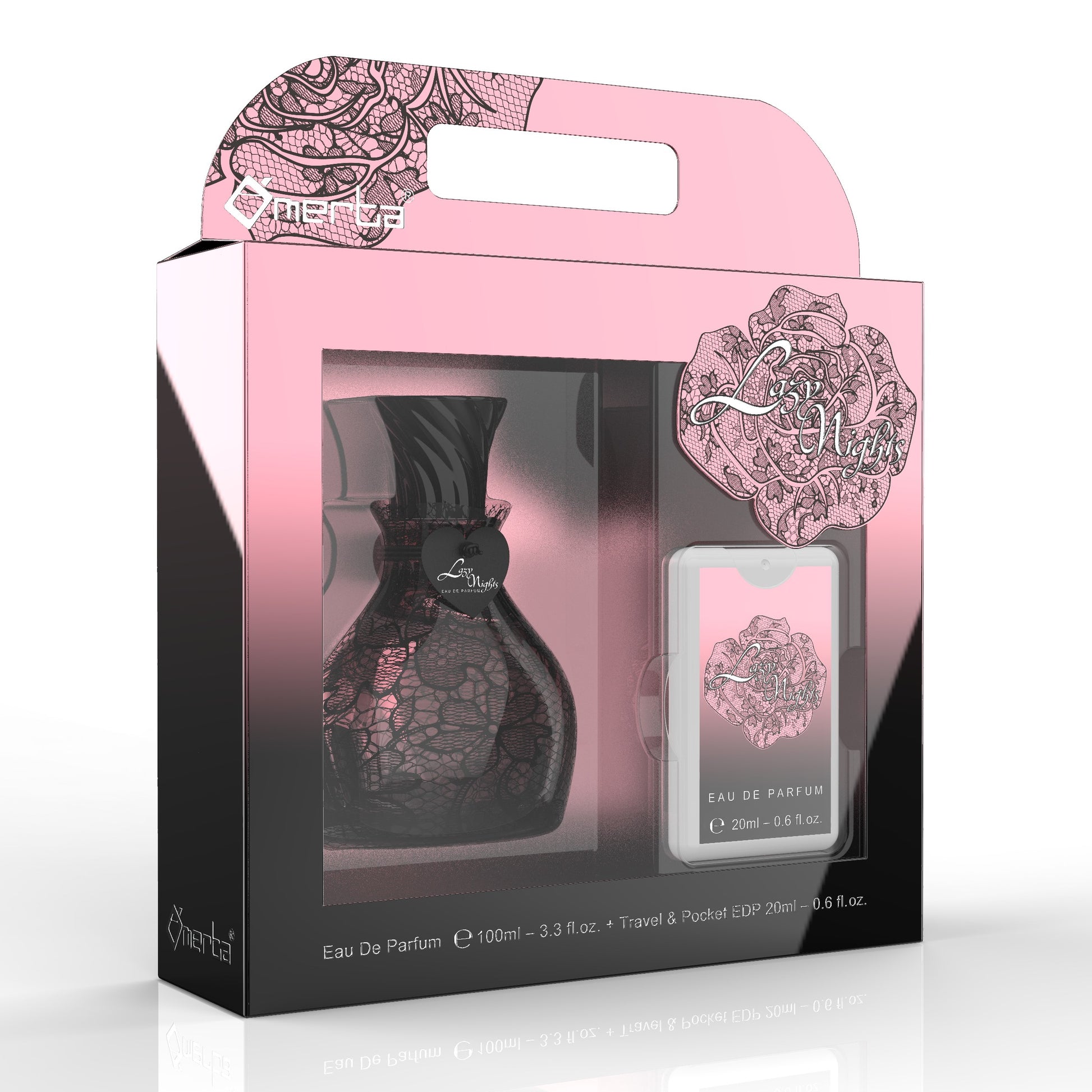 100 ml + 20 ml Eau de Perfume "LAZY NIGHTS" Orientální - Květinová Vůně pro Ženy 1 