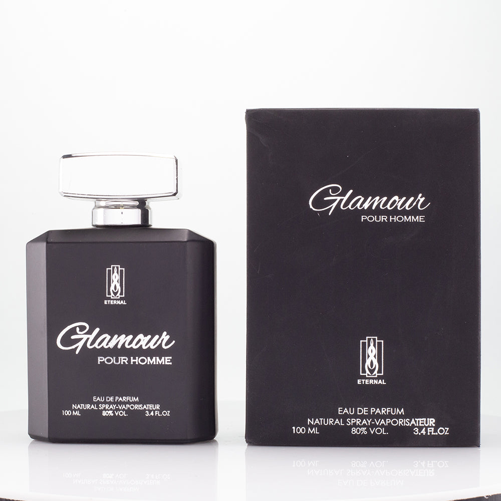 100 ml EDP GLAMOUR BLACK svěží vůně pro muže 2 