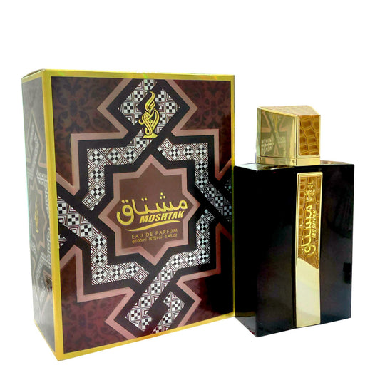 100 ml Eau de Perfume MOSHTAK Dřevitá Pižmová Vůně pro Muže