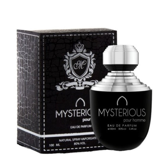 100 ml Eau de Perfume MYSTERIOUS Květinová Dřevitá Pižmová Vůně pro Muže