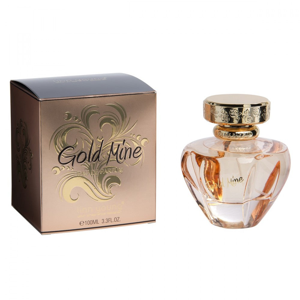 100 ml Eau de Parfum GOLD MINE Květinově-růžová vůně pro ženy 1 