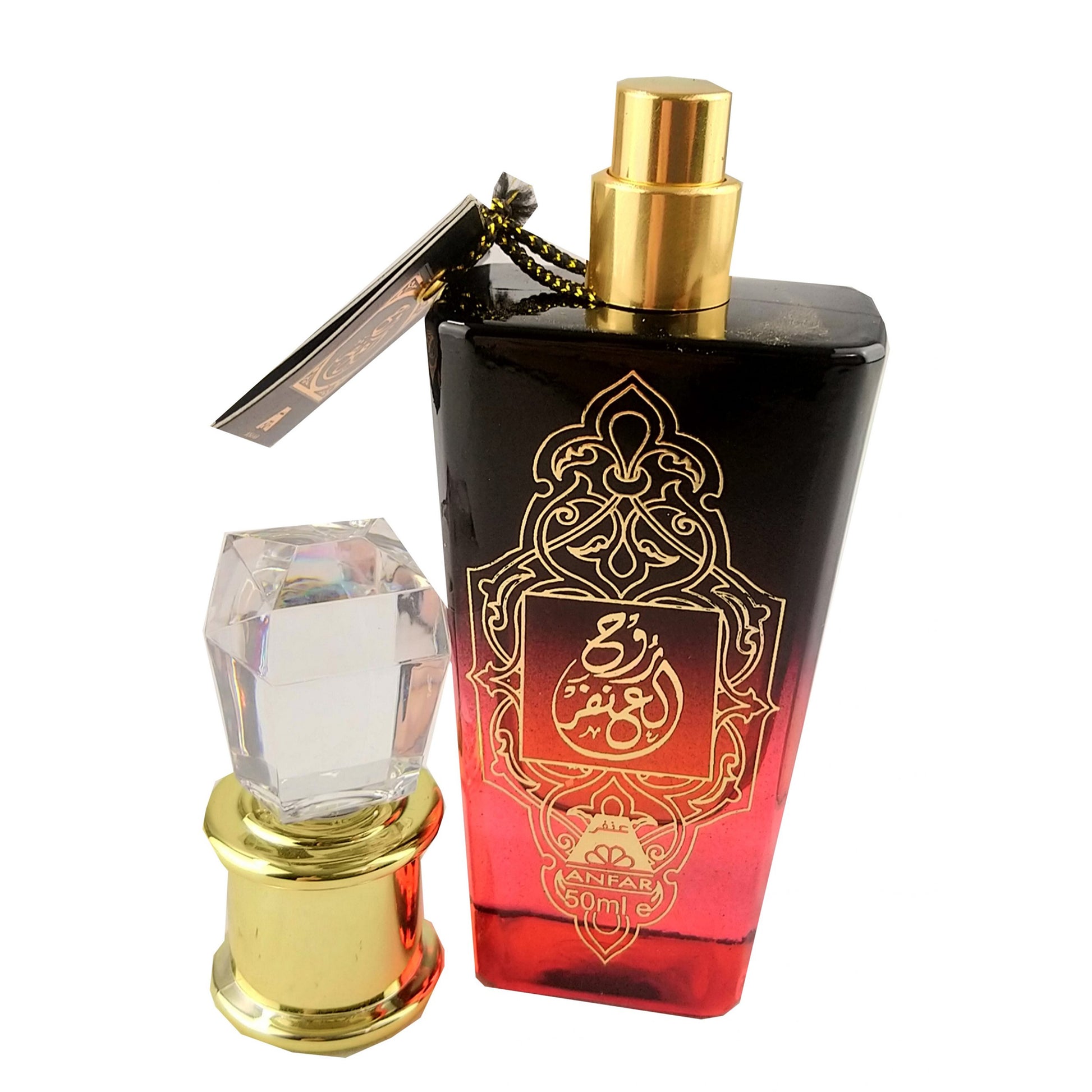 50 ml Eau de Parfum Rooh Al Anfar Orientální Kořeněná Dřevitá Vůně Pro Muže a Ženy 4 