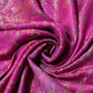 Šála-šátek ze 100% Pravého Pashmina Kašmíru, 70 cm x 180 cm, Lesklá fuchsiová růžová