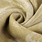 Lesklá zlatá Šála-šátek se vzorem motýlů, 70 cm x 180 cm
