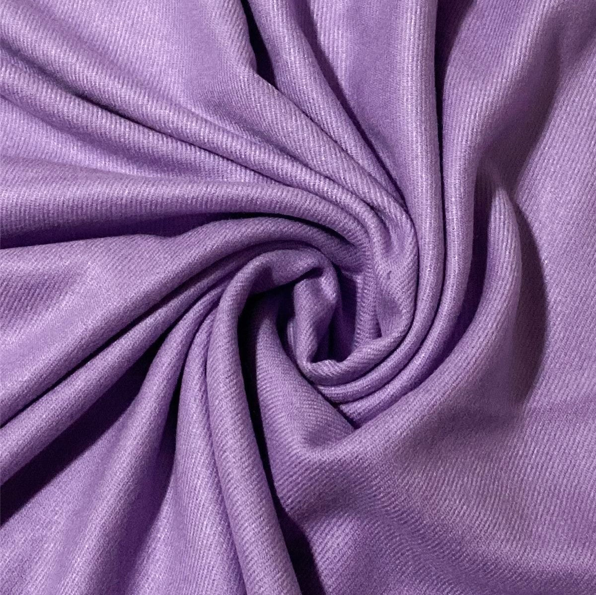 Šála ze 100% Pashmina Kašmíru, 70 cm x 170 cm, Super měkká, Světle Fialová 5 