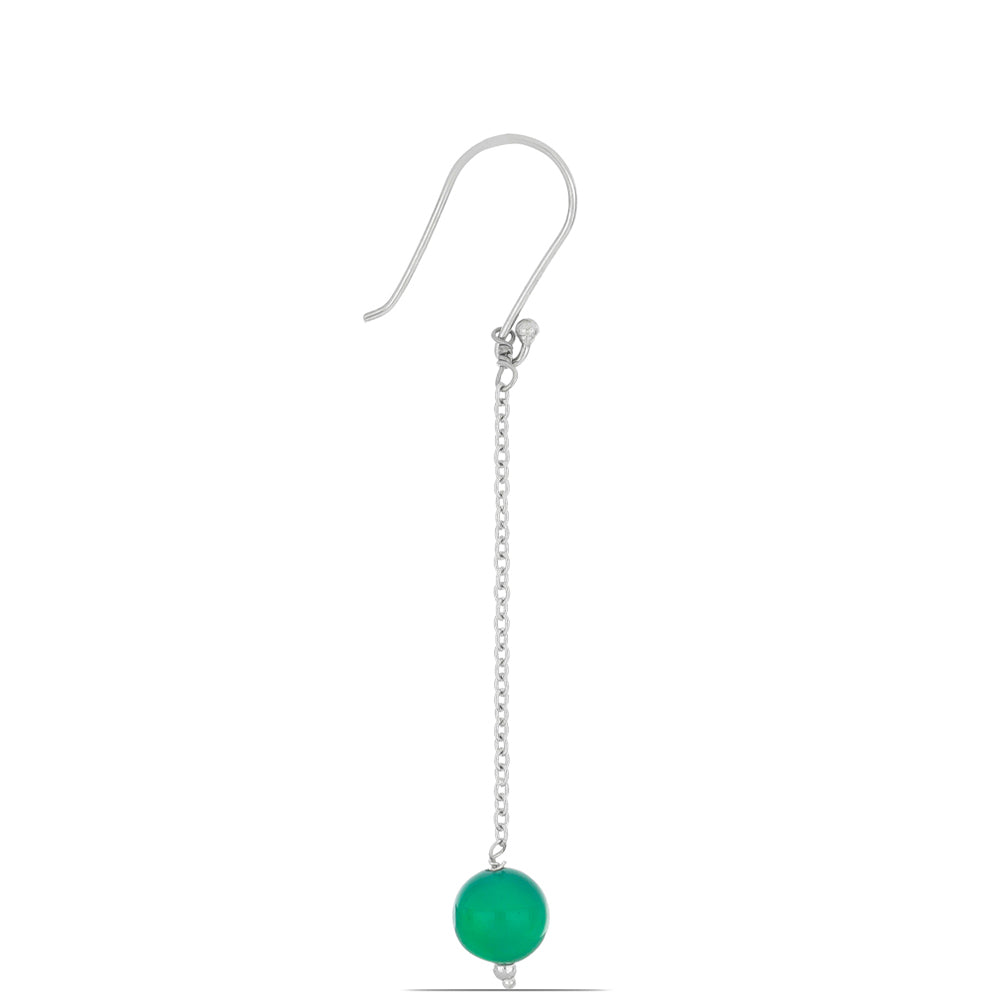 Stříbro 925/1000 - Sada se Zeleným Křemenem ze Spruce Pine - Karátové číslo: 273.66. přibližná hmotnost: 58.78 gramů