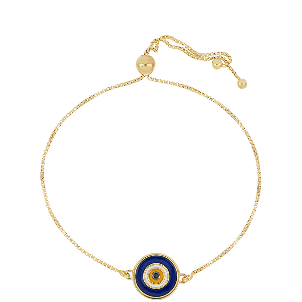 Pozlacené Stříbro 925/1000 - Náramek se Smaltem a Černým Spinelem z Horského Badachšánu - Karátové číslo: 0.01. přibližná hmotnost: 3.86 gramů 1 