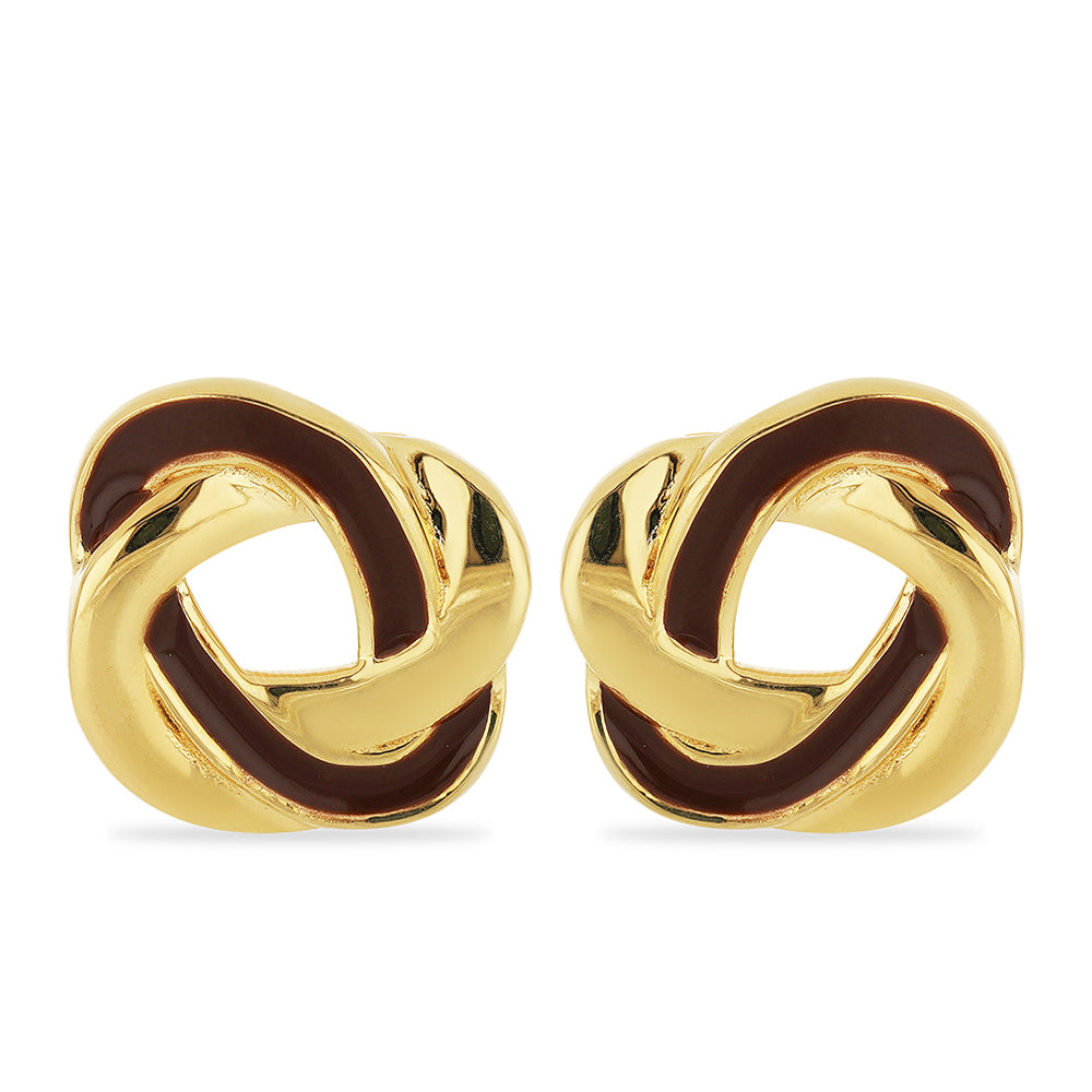 Pozlacené Stříbro 925/1000 - Náušnice se Smaltem přibližná hmotnost: 4.25 gramů 1 