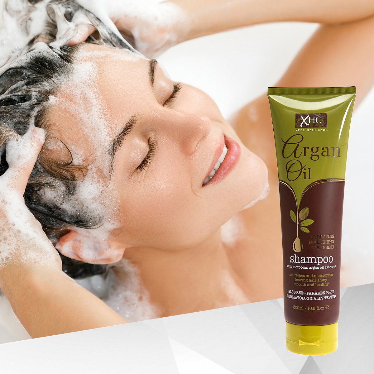 Vyživující Strukturu Vlasů Obnovující Šampón s Arganovým Olejem - 300 ml