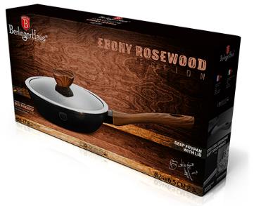Berlinger Haus Hluboká Pánev s Granitově-Mramorovým Povlakem a Pokličkou, 24 cm