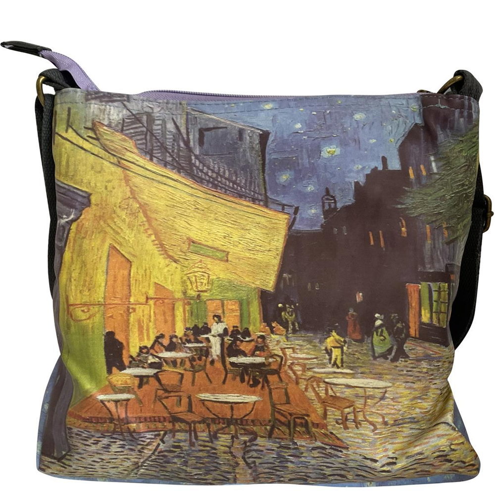 Nákupní taška, Van Gogh - Terrace At Night, 29 cm x 26 cm
