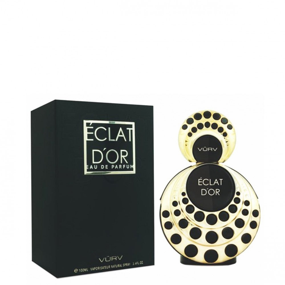 100 ml Eau de Parfum Eclat D’or Dřevitá, Mandlová, Dámská vůně pro Vášnivé a Romantické Příležitosti